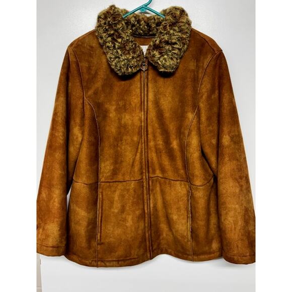 Vintage "White Stag" Brown Coat Women's Size 1X 16W - Picture 2 of 9